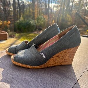 TOMS wedge shoes